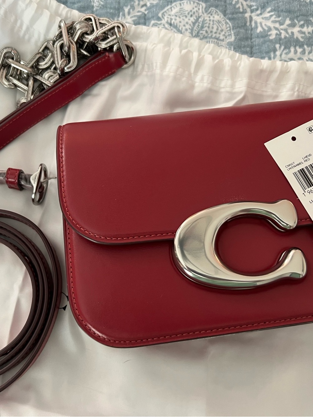 Coach Red Idol Crossbody Bag